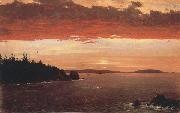 Schoodic Peninsula from Mount Desert at Sunrise Frederic E.Church